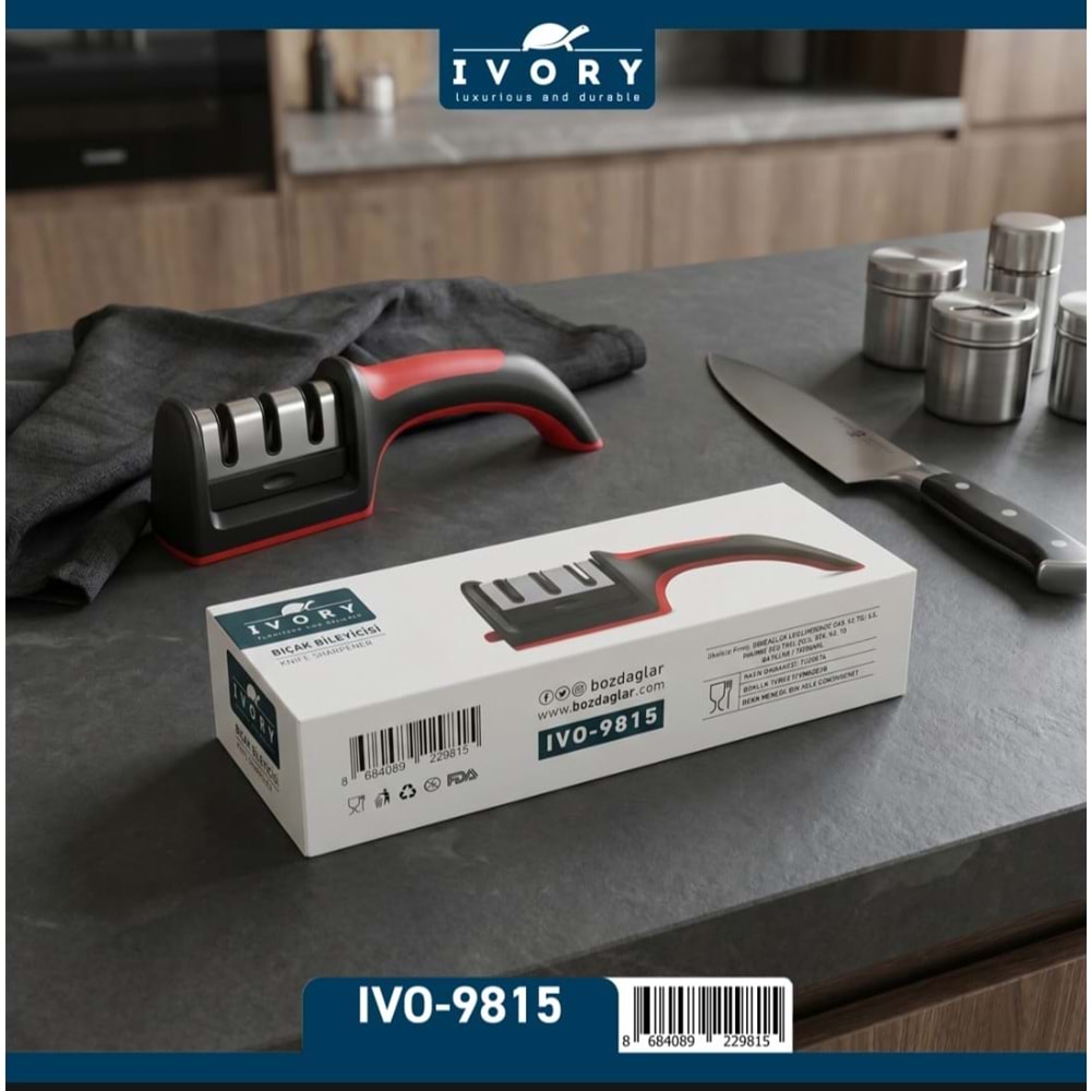 İVORY BIÇAK BİLEYİCİ İVO-9815