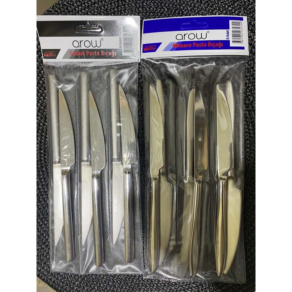 AROW KLASİK 6 LI PASTA BIÇAĞI