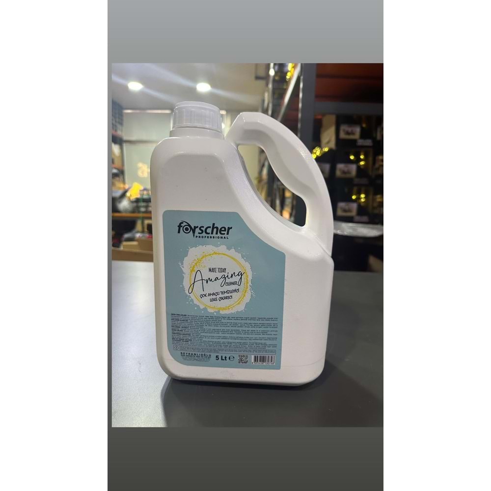 FORSCHER LEKE ÇIKARICI 5 LİTRE BİDON (4 ADET) KARGO ÜCRETSİZ