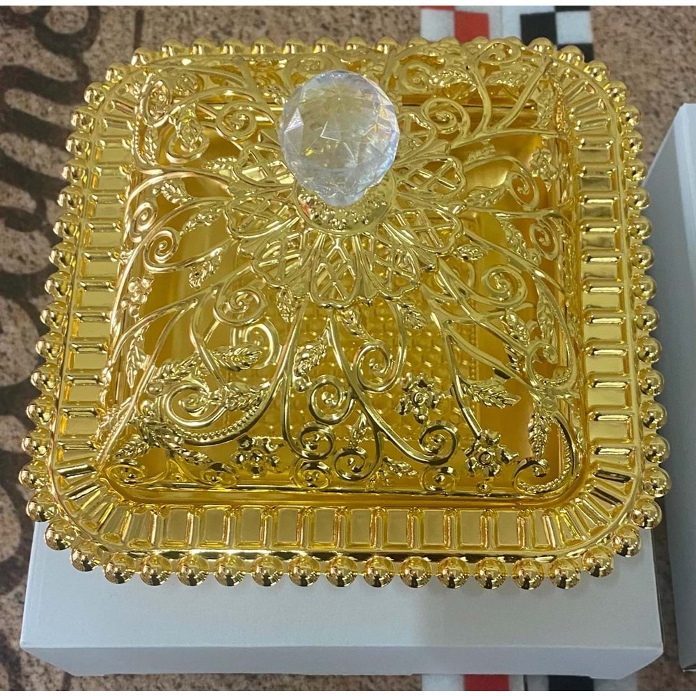 LÜKS GOLD METAL ŞEKERLİK