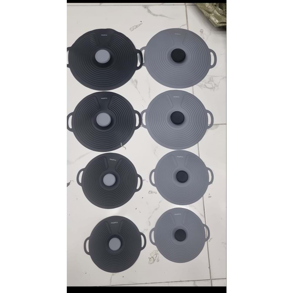 OKALİPTUS SİLİKON VAKUMLU TENCERE TAVA KAPAĞI 28CM