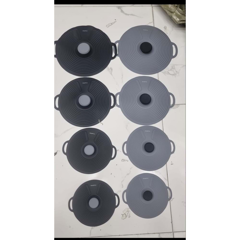 OKALİPTUS SİLİKON VAKUMLU TENCERE TAVA KAPAĞI 23CM