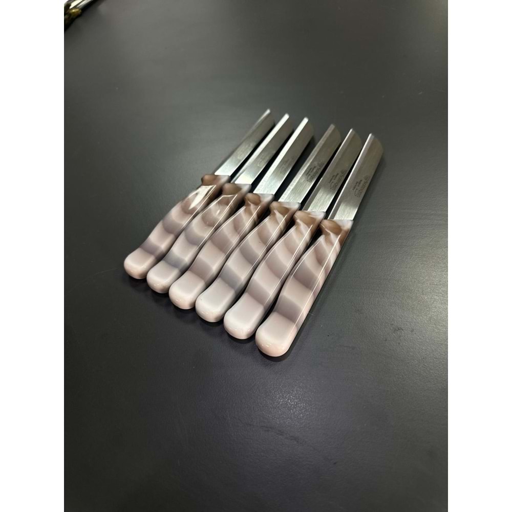 SOLİNGEN 3. GRUP MERMER DESEN MEYVE BIÇAĞI KAHVE