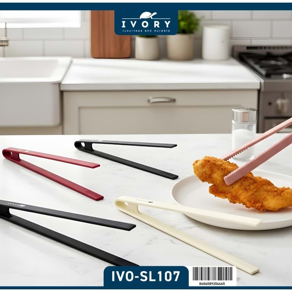 İVORY SİLİKON CIMBIZ MAŞA GRİ İVO-SL107