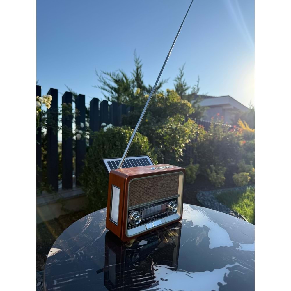 CAMERON 102 SOLARLI FENERLİ NOSTALJİK RADYO