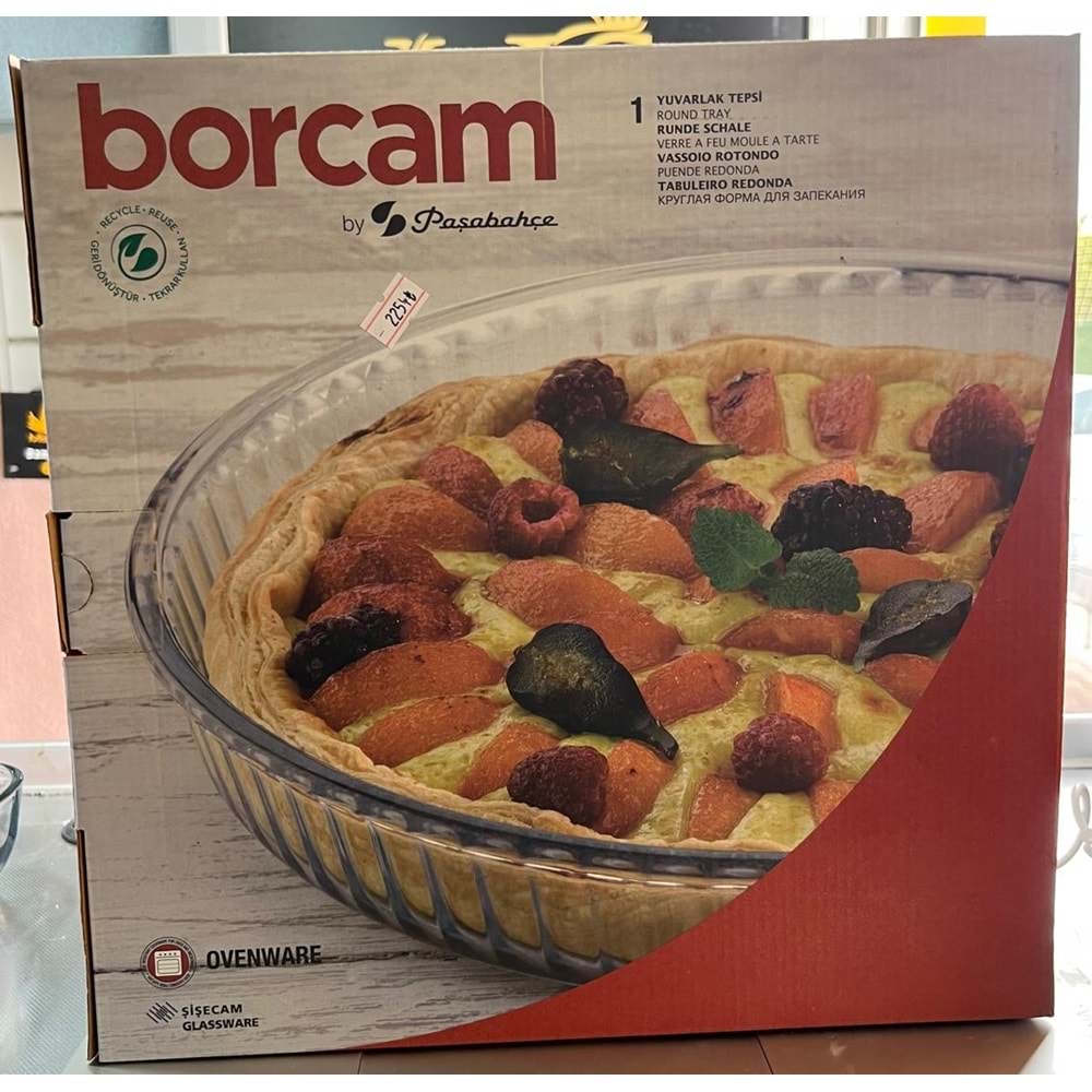 PAŞABAHÇE YUVARLAK TEPSİ