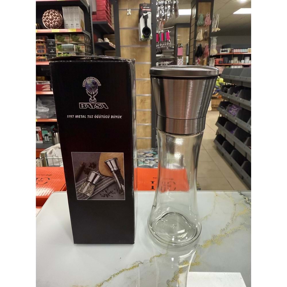 BÜYÜK BOY ÇELİK KAPAK TUZ ÖĞÜTÜCÜ