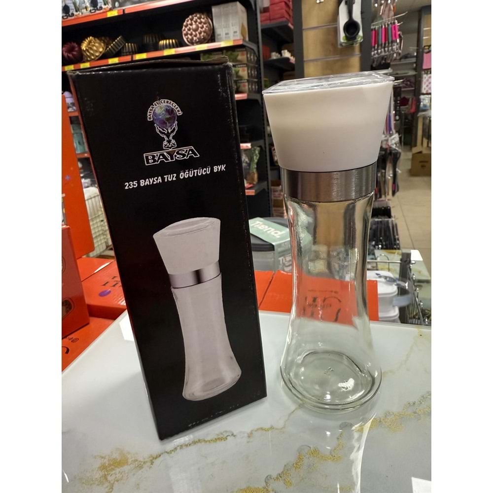 BÜYÜK BOY PLASTİK KAPAK TUZ ÖĞÜTÜCÜ