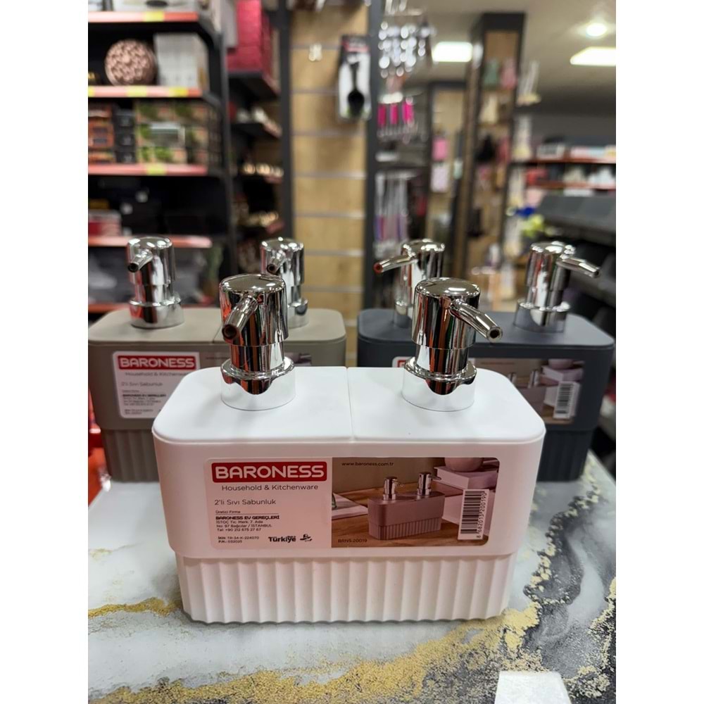 BARONESS İKİLİ SABUNLUK
