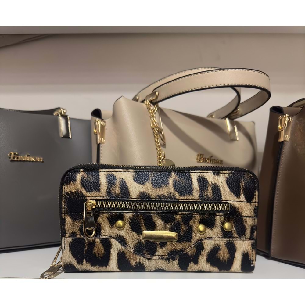 LEOPAR DESEN BAYAN CÜZDAN