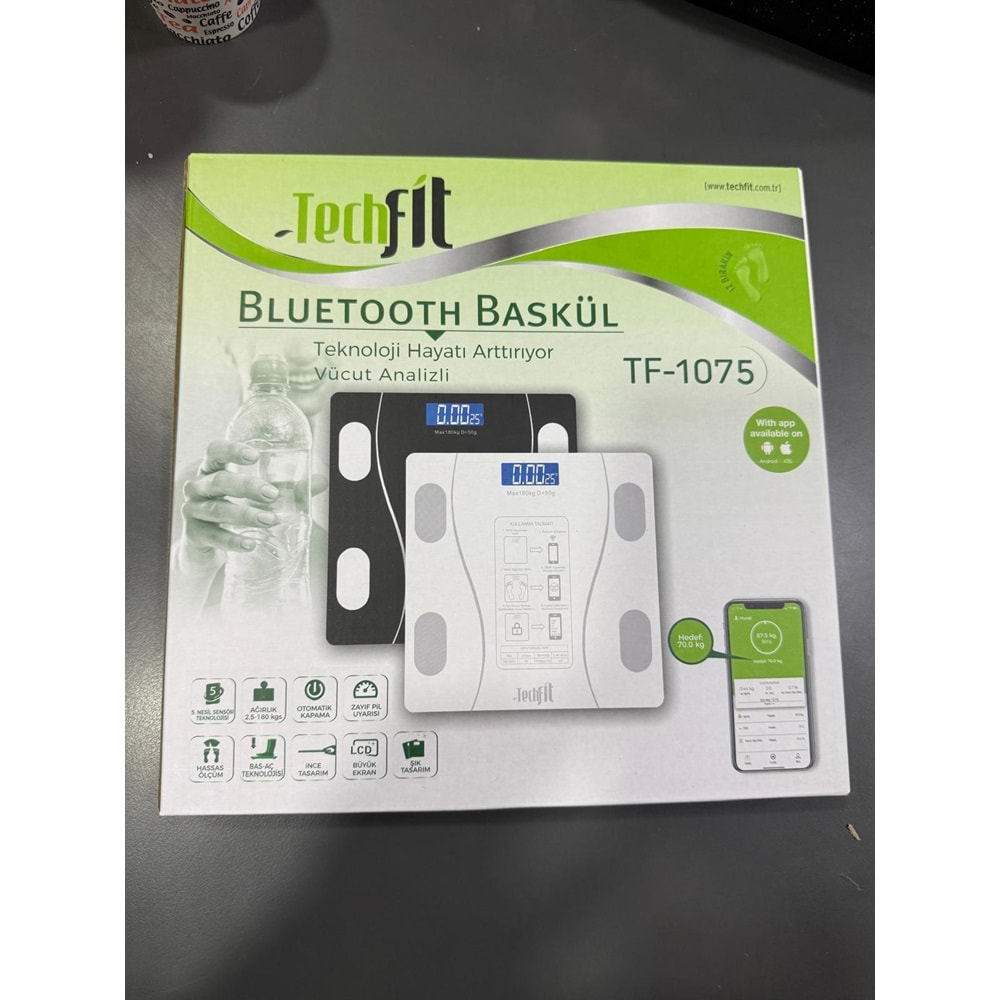 TECHFİT BLUETOOTH DİJİTAL BASKÜL