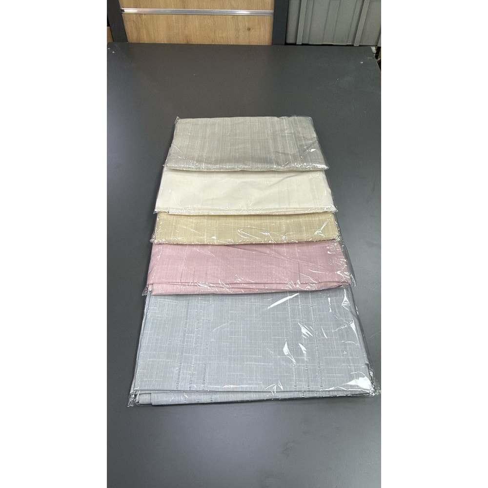 GARDENYA LEKE TUTMAZ MASA ÖRTÜSÜ GRİ (160x220)