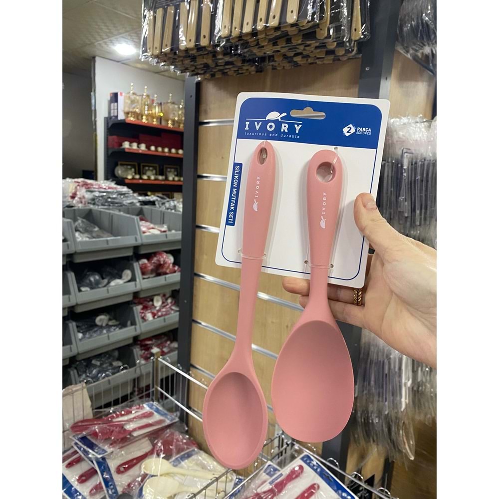 İVORY 2 Lİ PİLAV VE DERİN KAŞIK SETİ (IVO-SL212)