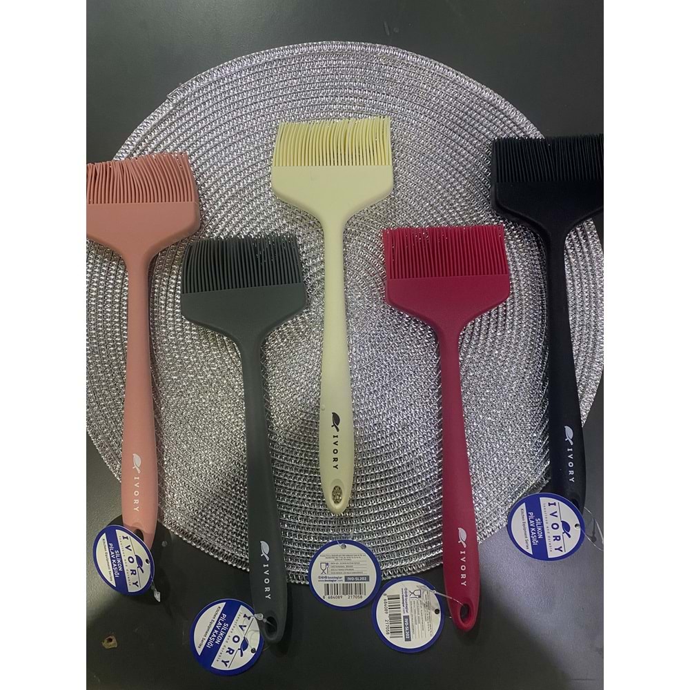 İVORY UZUN JUMBO YUMURTA FIRÇASI PEMBE (IVO-SL202)