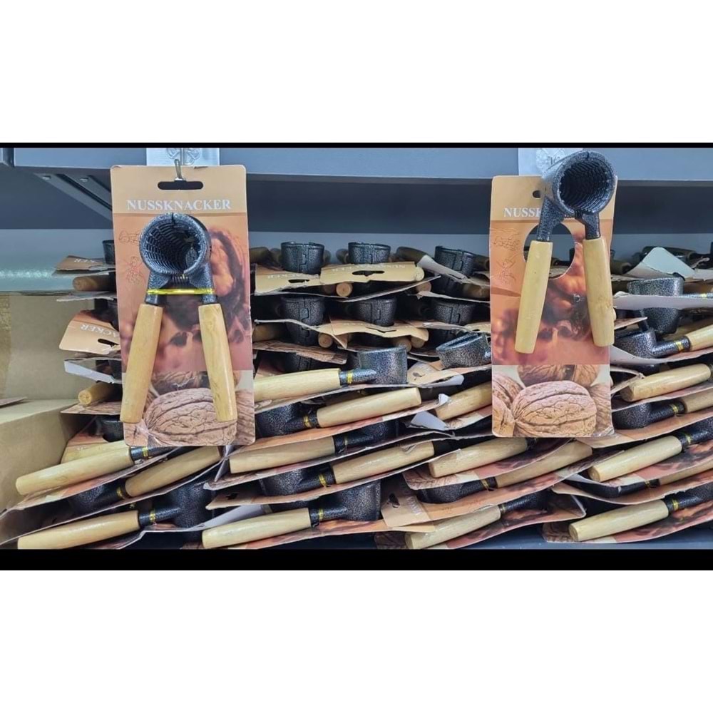 KARAKUŞ BAMBU SAPLI CEVİZ KIRACAĞI (50 ADET)