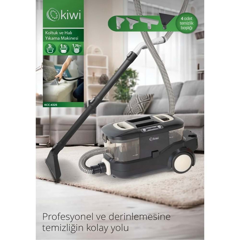 KİWİ KOLTUK VE HALI YIKAMA MAKİNESİ KCC4325