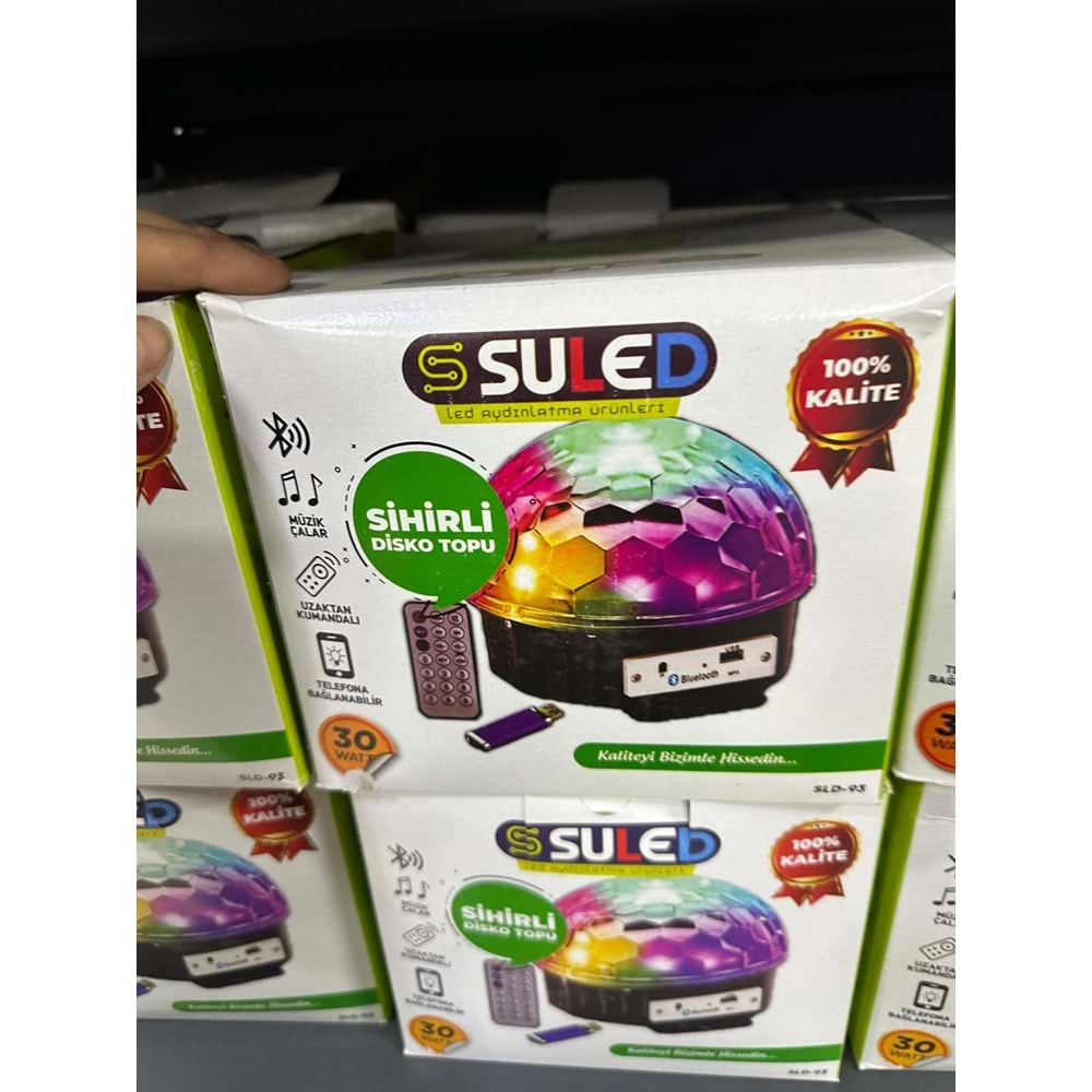 SİHİRLİ DİSKO TOPU