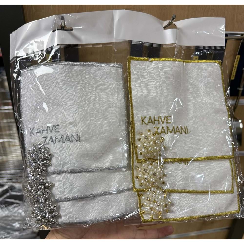 TAŞLI SUNUM PEÇETESİ