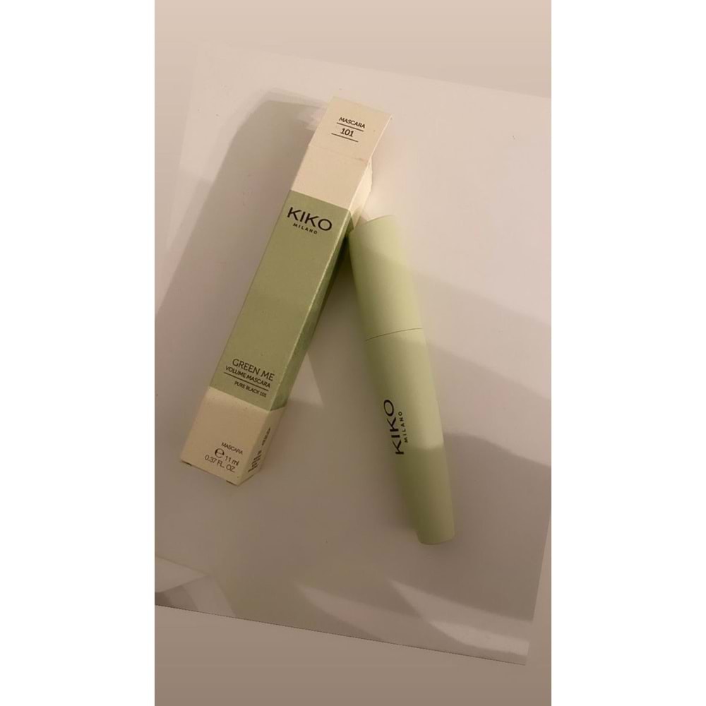 KİKO HACİM VEREN VE KIVIRICI ETKİLİ MASKARA 101 PURE BLACK