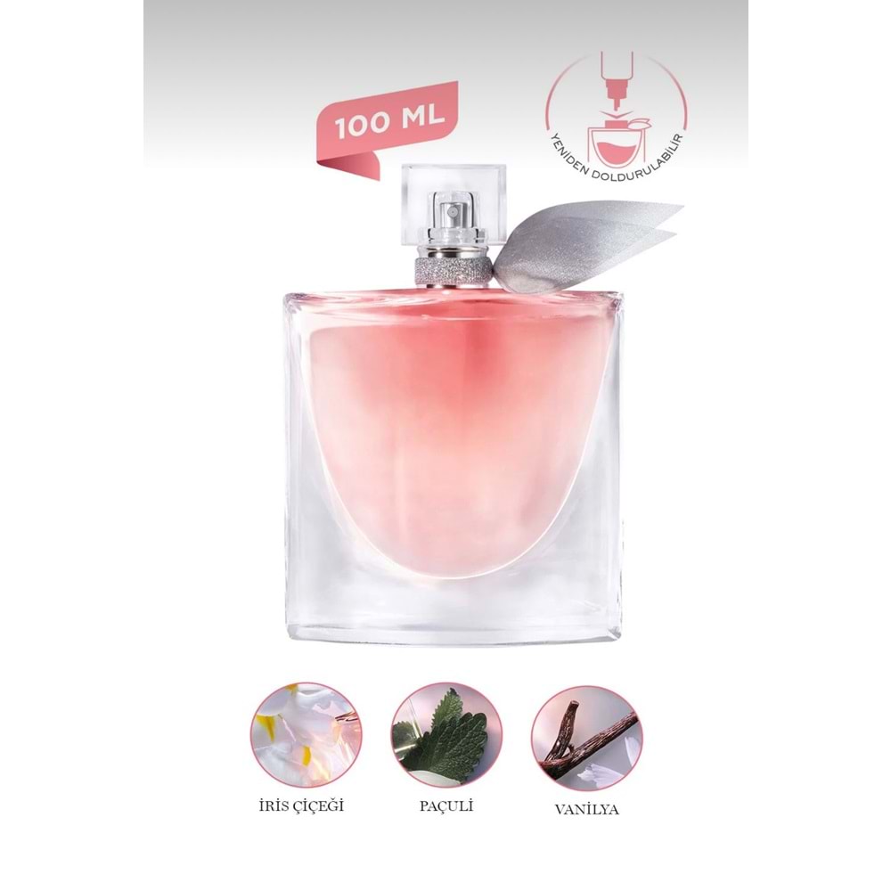 LANCOME LA VİE EST BELLE KADIN PARFÜMÜ NOTALARI TATLI ÇİÇEKSİ VANİLYALI PUDRAMSI