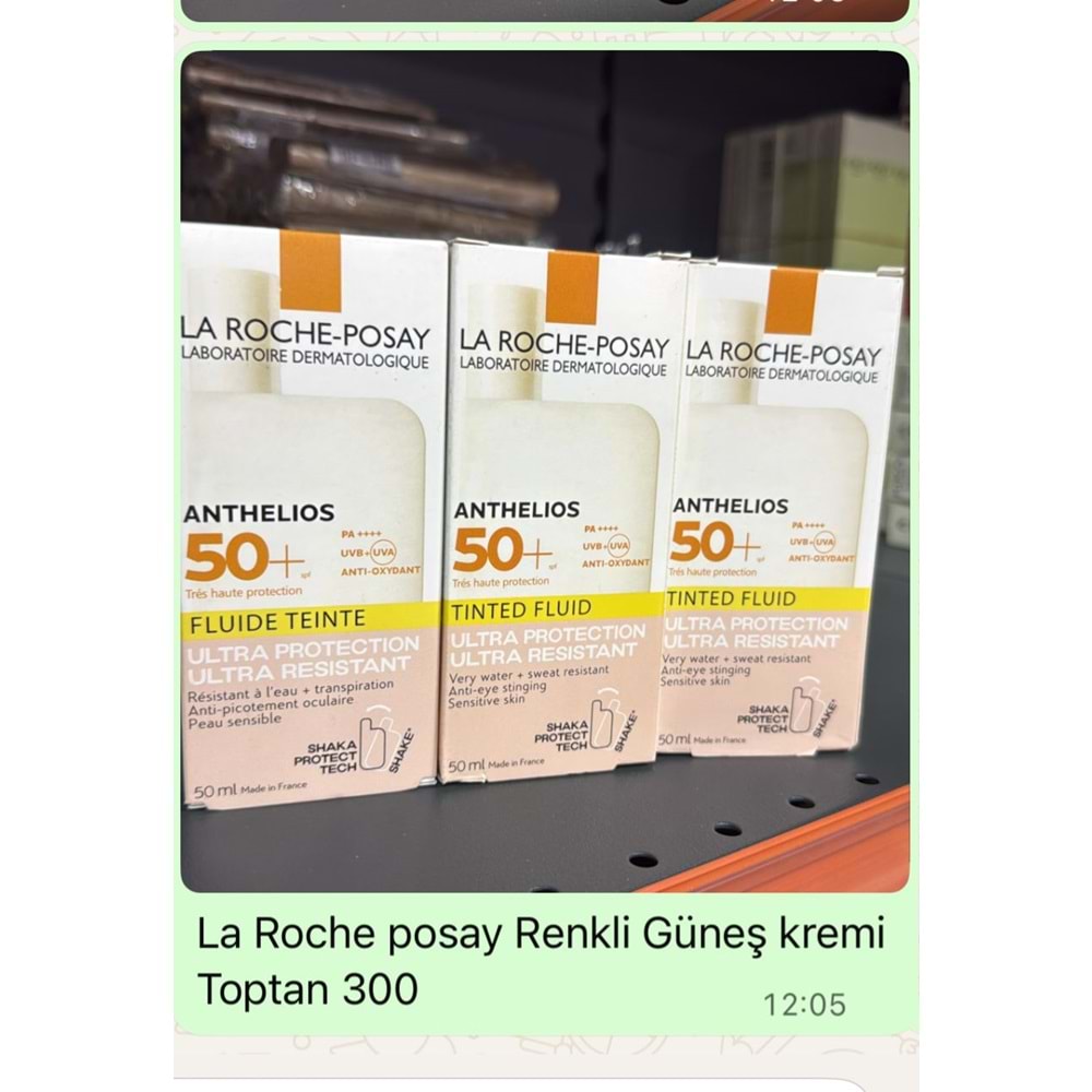 LA ROCHE POSAY RENKLİ GÜNEŞ KREMİ