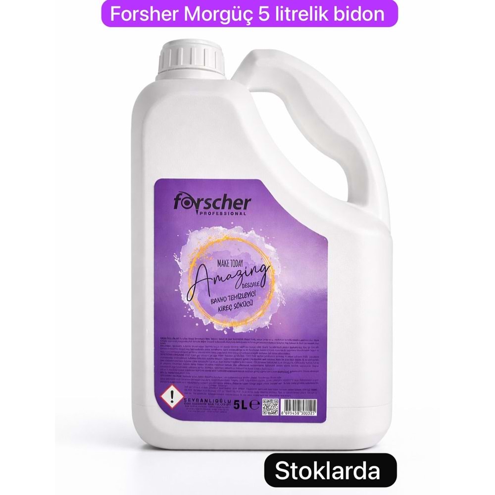 FORCHER MOR GÜÇ KİREÇ SÖKÜCÜ 5 LİTRE (4 ADET)