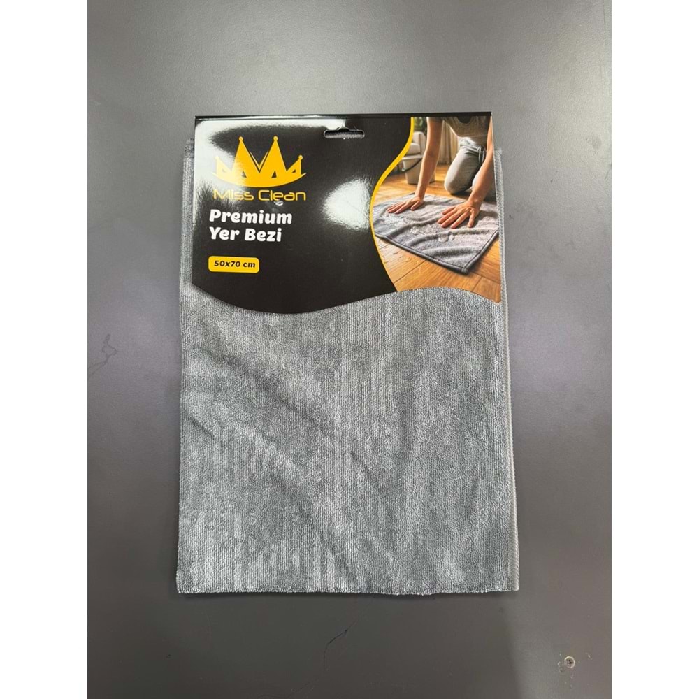 MİSCLEAN PREMİUM PARLAK YER BEZİ 50X70 (20 PKT)