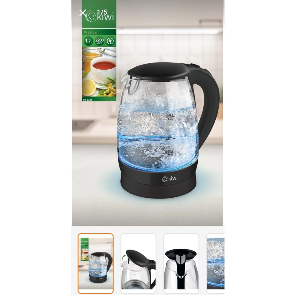 KİWİ SU ISITICI 3328