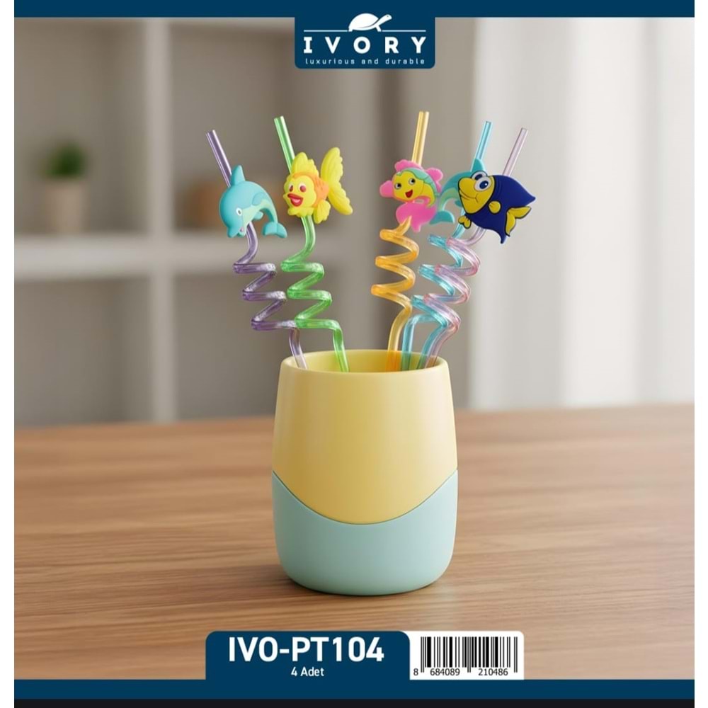 İVORY DÖRTLÜ SEVİMLİ PİPET İVO-PT104