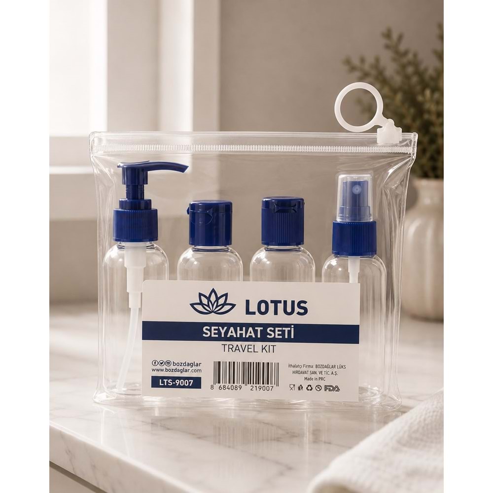 İVORY LOTUS SEYAHAT SETİ İVO-LYS9007