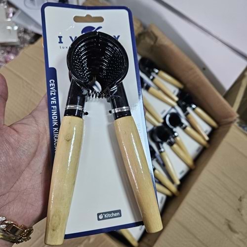 İVORY BAMBU SAPLI CEVİZ KIRACAĞI