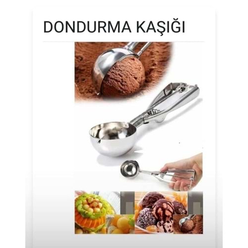 İVORY DONDURMA KURABİYE KAŞIĞI