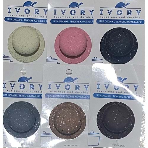 İVORY TAVA TENCERE KAPAK KULPU