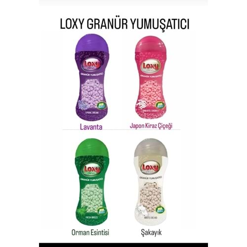 LOXY GRANÜR DOĞAL ORGANİK YUMUŞATICI ŞAKAYIK