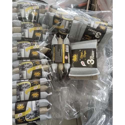 MİSCLEAN 3 LÜ BULAŞIK SÜNGERİ