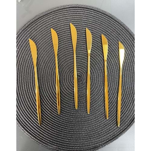 GOLD YEMEK BIÇAĞI 6 LI