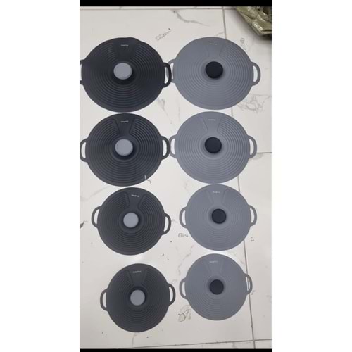 OKALİPTUS SİLİKON VAKUMLU TENCERE TAVA KAPAĞI 20CM