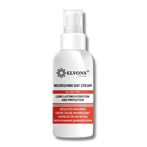 ELVONS BESLEYİCİ GÜNDÜZ KREMİ TÜM CİLT TİPLERİ 100 ML