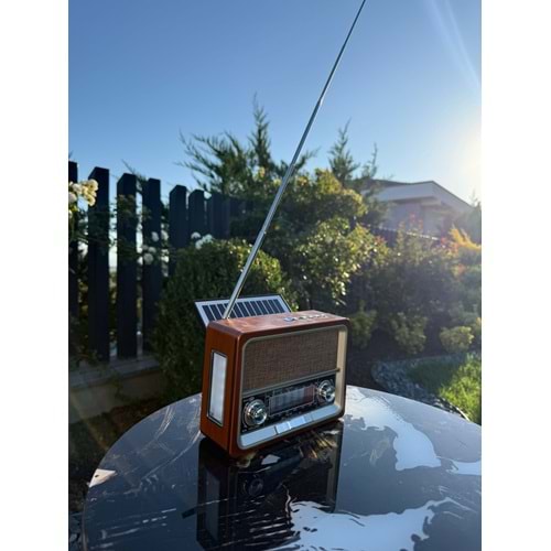 CAMERON 102 SOLARLI FENERLİ NOSTALJİK RADYO