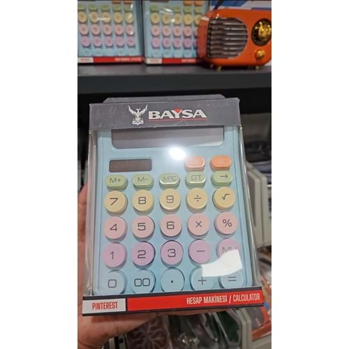 GÜNEŞ ENERJİLİ HESAP MAKİNESİ