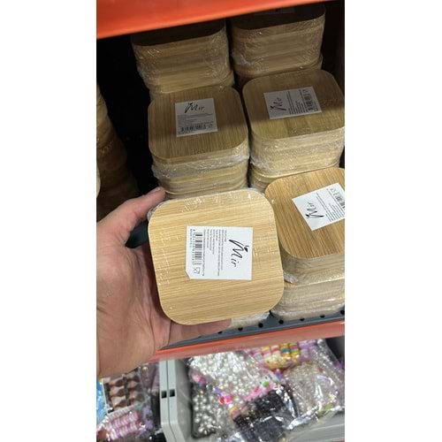 BAMBU SUNUMLUK KARE BARDAK ALTLIĞI