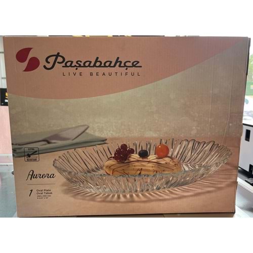 PAŞABAHÇE OVAL TABAK 250X330