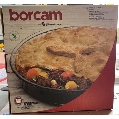 PAŞABAHÇE YUVARLAK TEPSİ 260mm