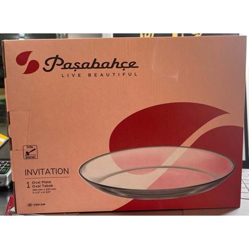 PAŞABAHÇE OVAL TABAK 290X220