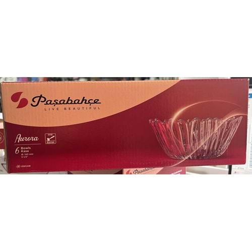 PAŞABAHÇE 6LI KASE 140MM