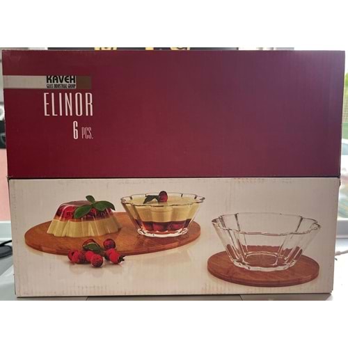 PAŞABAHÇE 6LI KASE TAKIMI