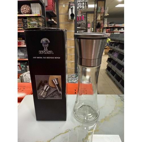 BÜYÜK BOY ÇELİK KAPAK TUZ ÖĞÜTÜCÜ