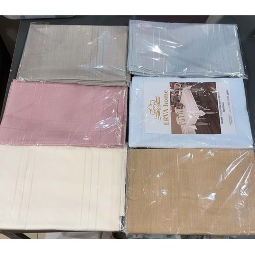 GARDENYA LEKE TUTMAZ MASA ÖRTÜSÜ PEMBE (160x220)