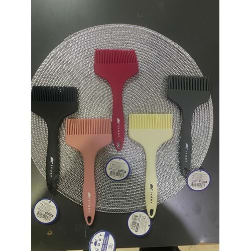 İVORY KISA JUMBO YUMURTA FIRÇASI SİYAH (IVO-SL200)