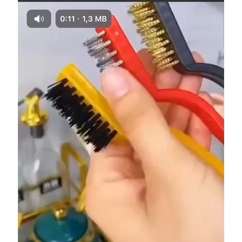 ÜÇLÜ İNCE DERZ FIRÇASI (50 PAKET)